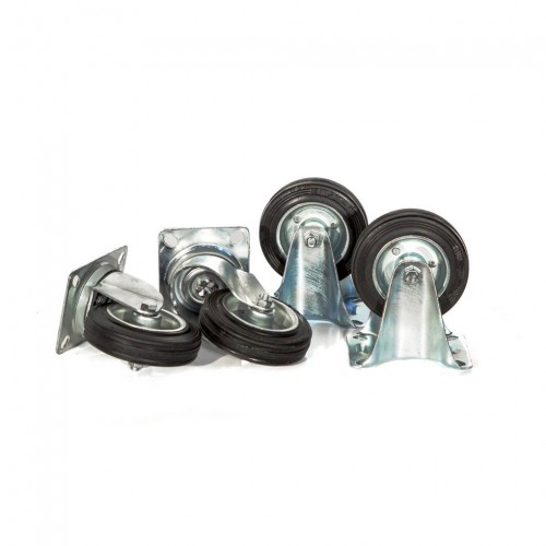 Set n°4 ruote per forno